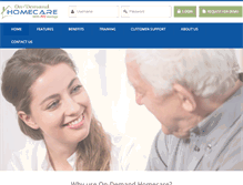 Tablet Screenshot of ondemandhomecare.com